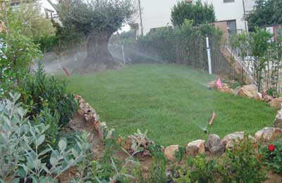 Dimensionamento impianto irrigazione giardino