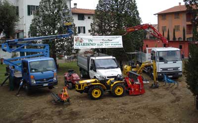 Lavori di giardinaggio