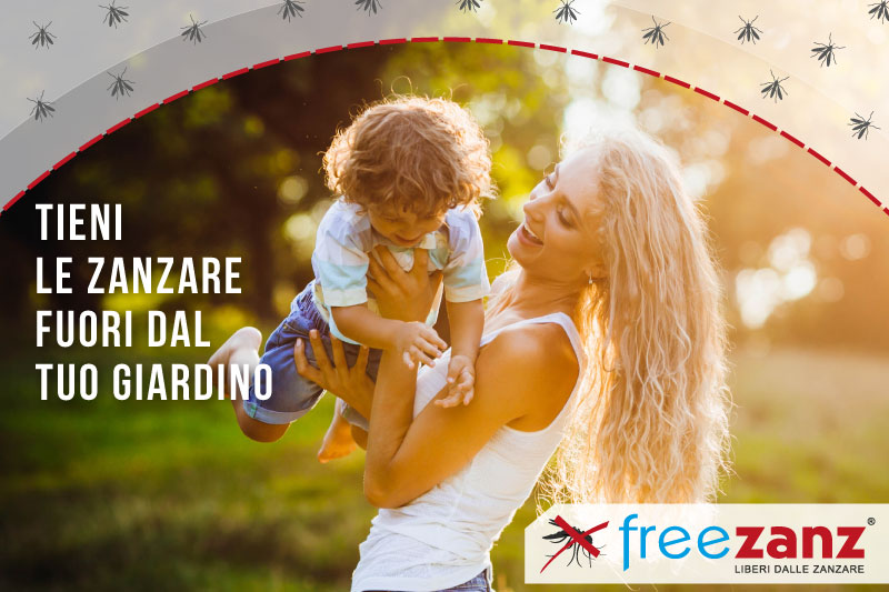Sistemi antizanzare da esterno e giardino